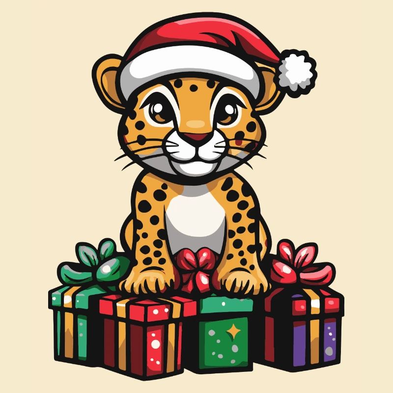 Gepard Weihnachten Geschenke