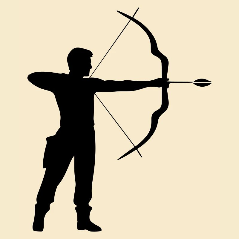 Archery Man Icon
