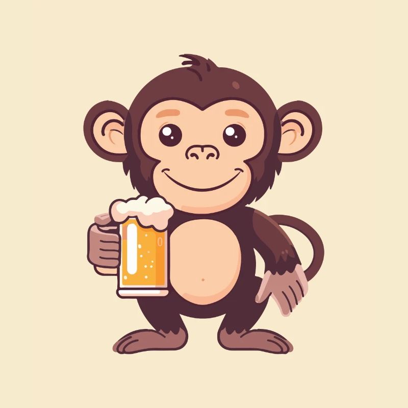 Affe Bier Comic Party