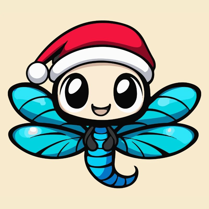 Libellule Noël