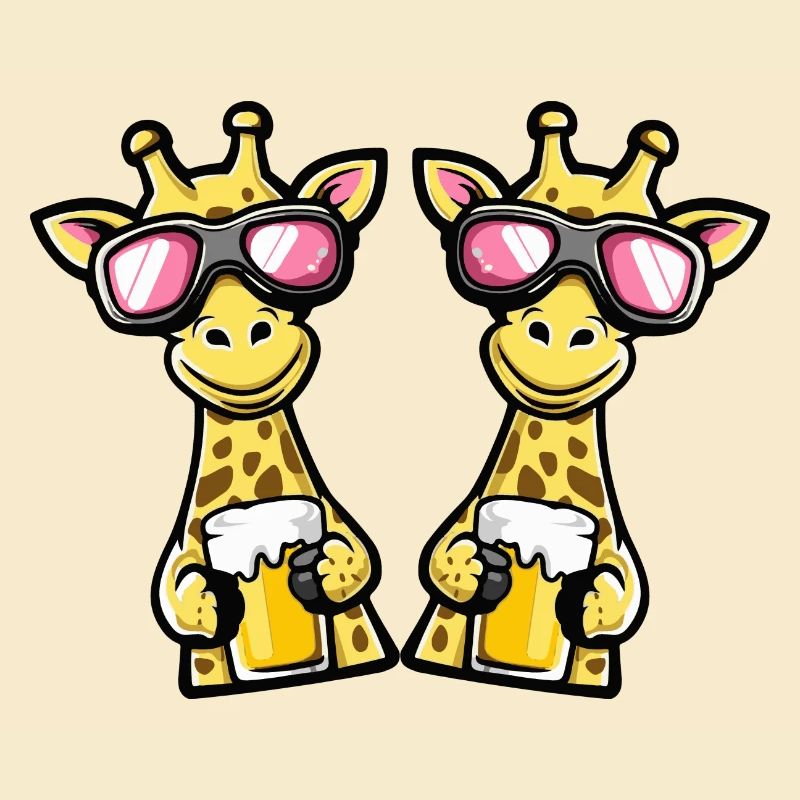 Giraffe Ski Team Bier