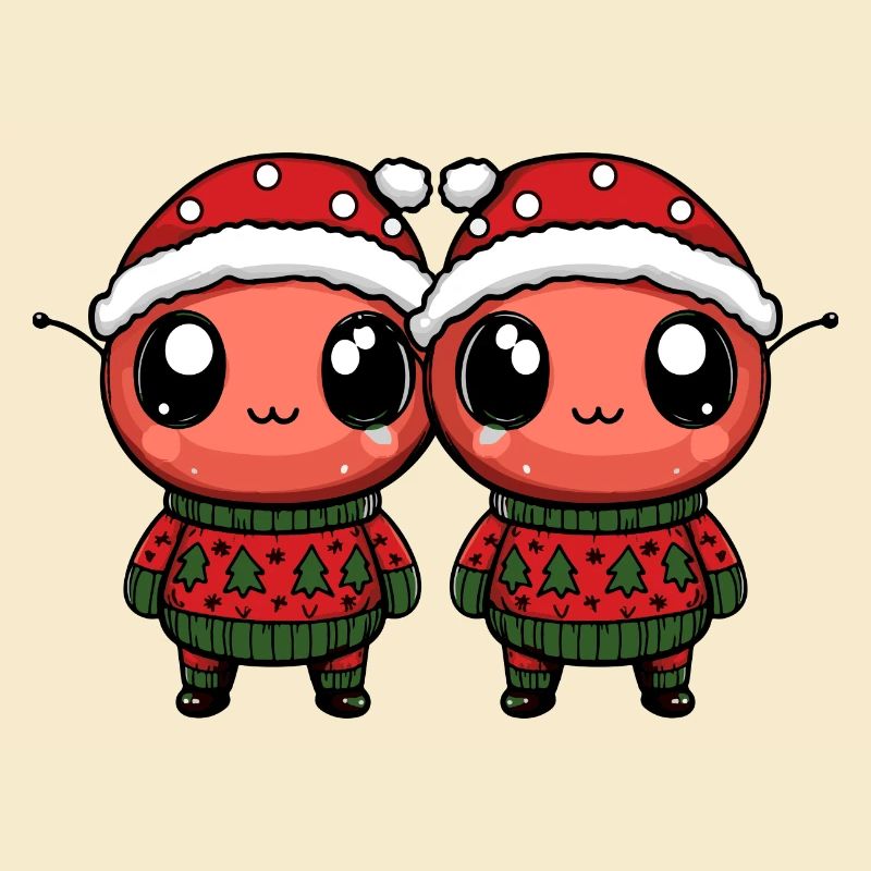 L’équipe de Noël de Ladybug