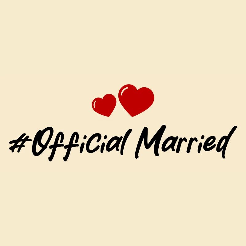 Married Hochzeit Herz