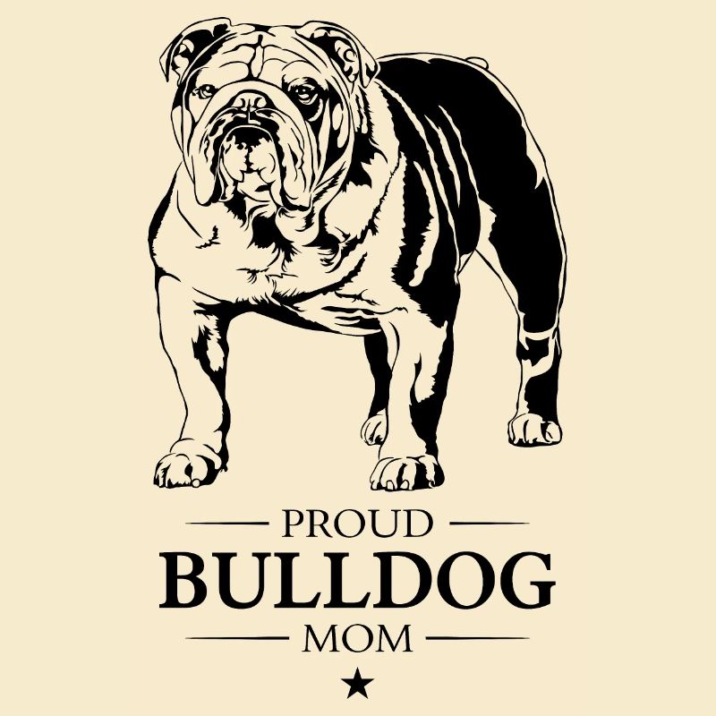 Maman bouledogue anglais bouledogue chiens Wilsigns