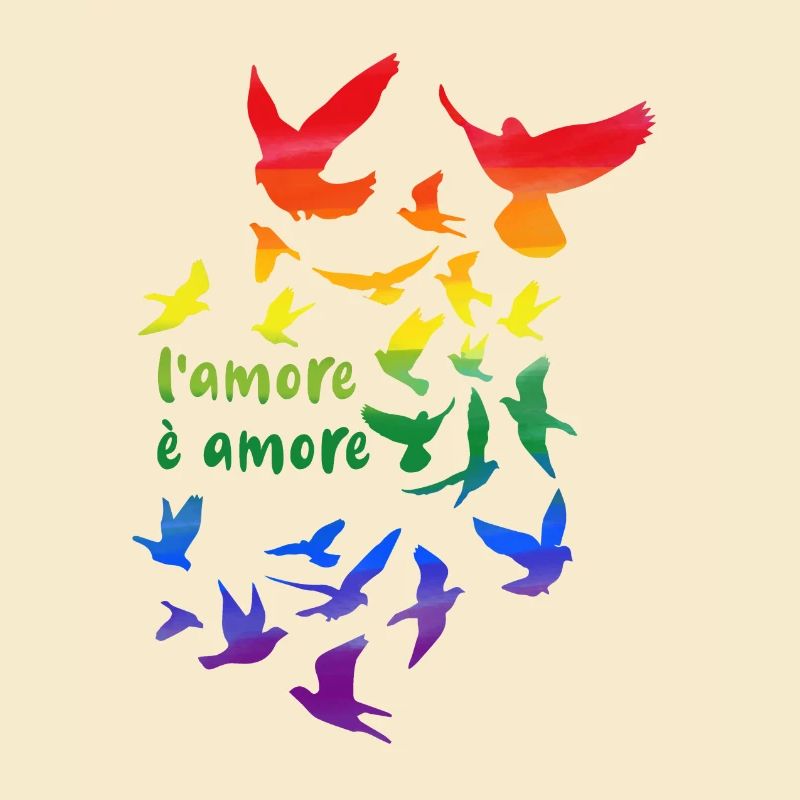 l amore è amore ,deaf, deaf,graffiti,rainbow