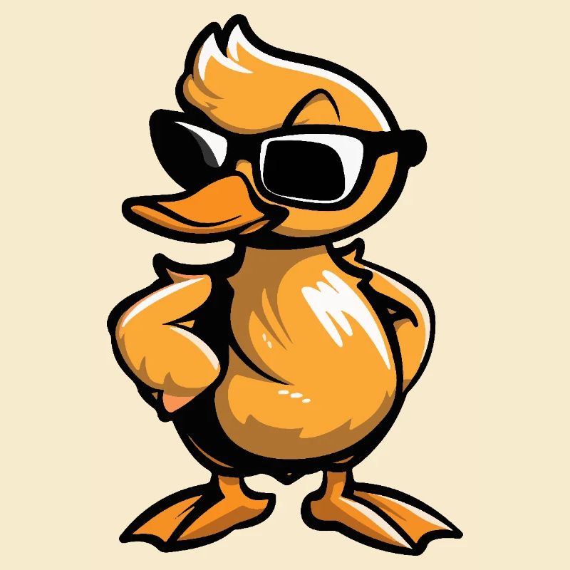 Ente Cool Comic