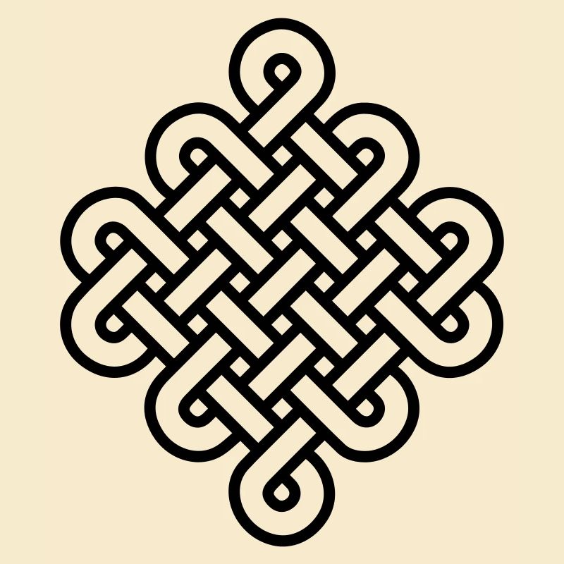 Knot Infinity Buddhism Tibet endless eternal celts