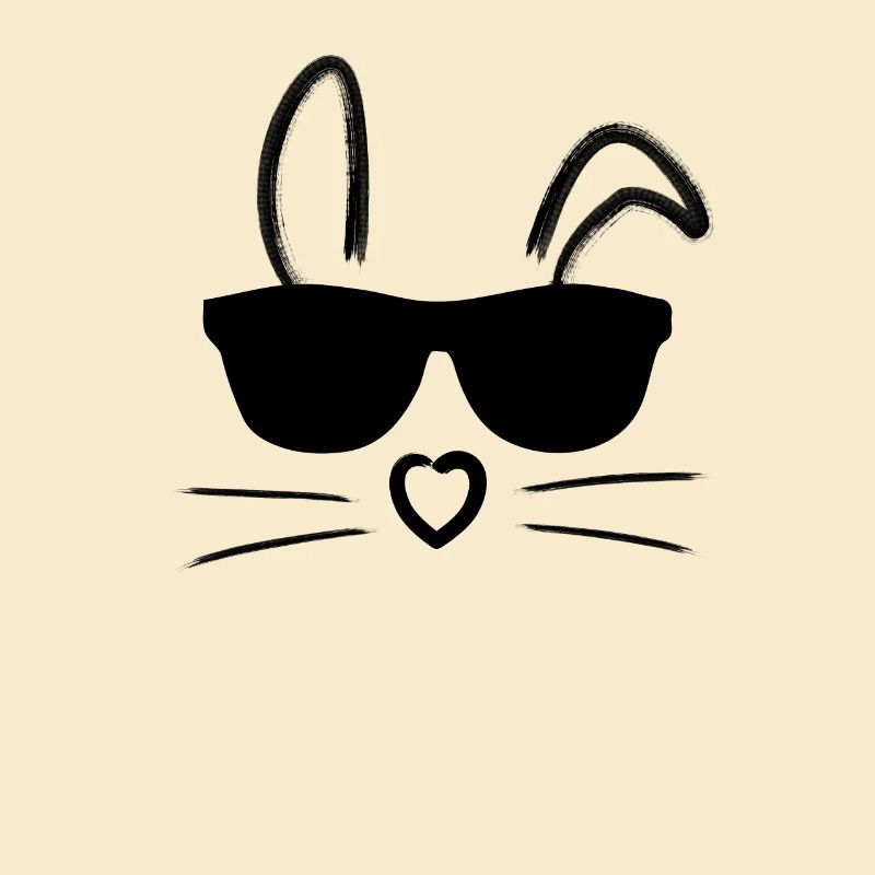 Easter | Easter | Rabbit ears | with glasses