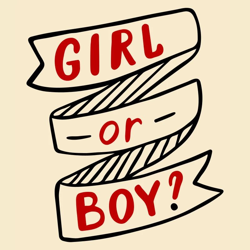 Boy or Girl Junge oder Mädchen Schwanger Pregnant