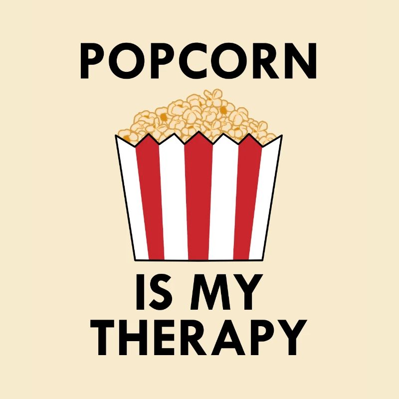 Popcorn Chef Ironic Saying Manger du maïs soufflé