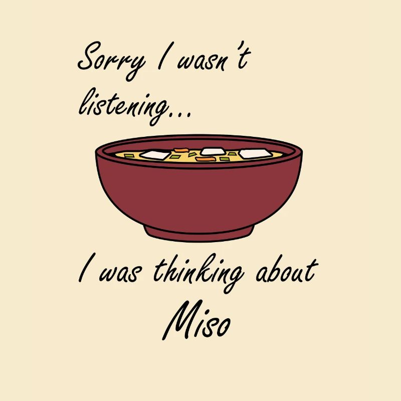 Réflexion sur la soupe miso Ramen Chef