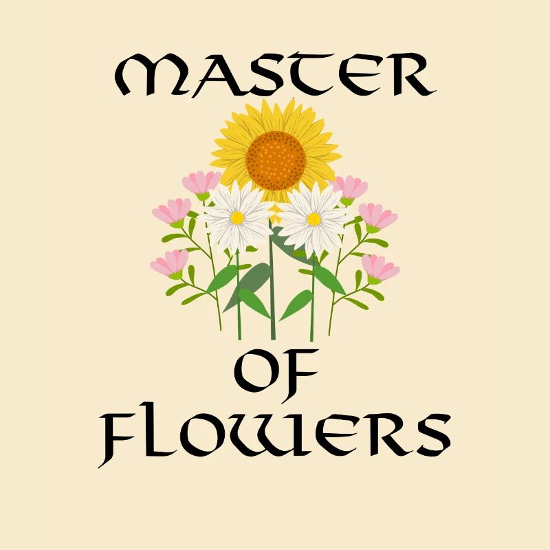 Professional Florist Ironic Saying Master of