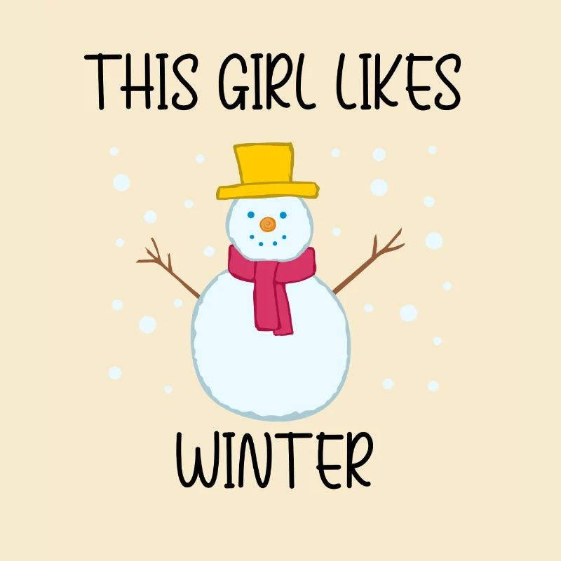 Mädchen mag gemütliche Wintersaison,