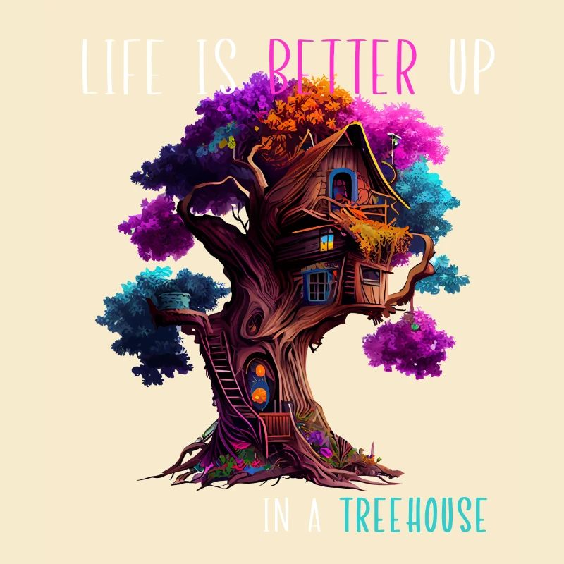 Constructeur de cabane dans les arbres - La vie est meilleure dans un treehou