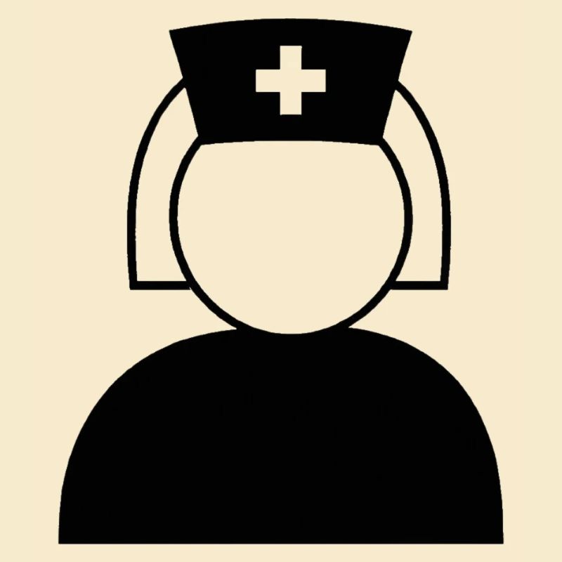 Krankenschwester Icon Geschenkidee Pflege
