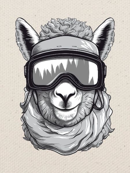 Lama Wintersport