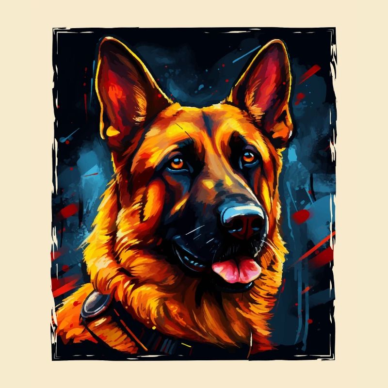 Schäferhund Hund Portrait