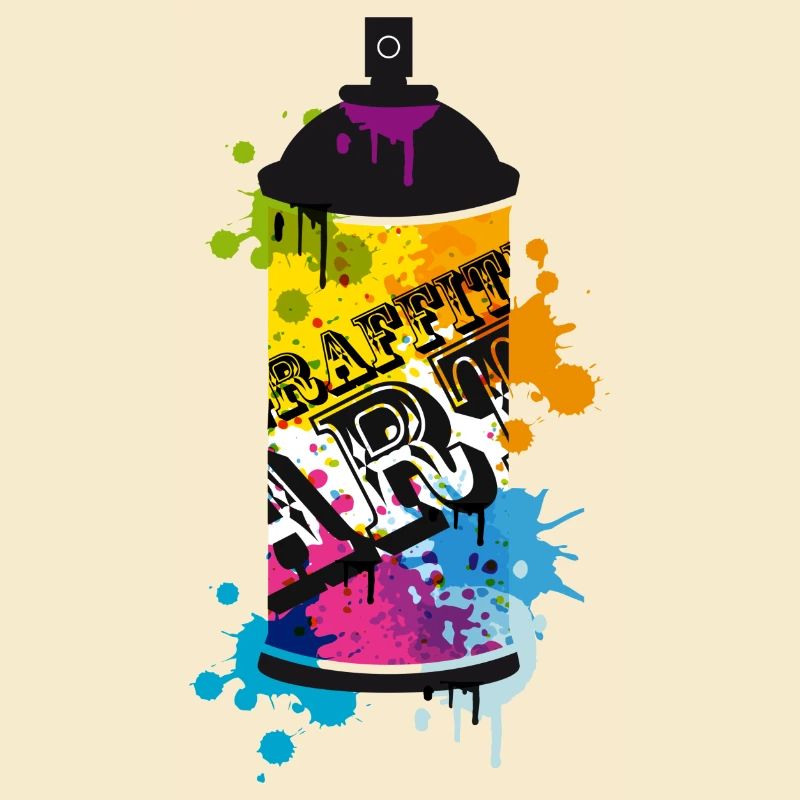 Spraydosen Graffiti