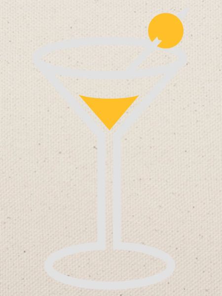 Martini-Cocktail-Glas