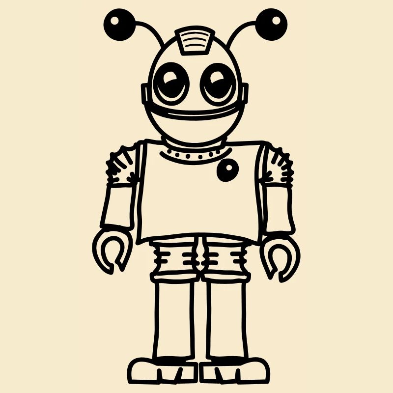 Cool funny robot toy fun