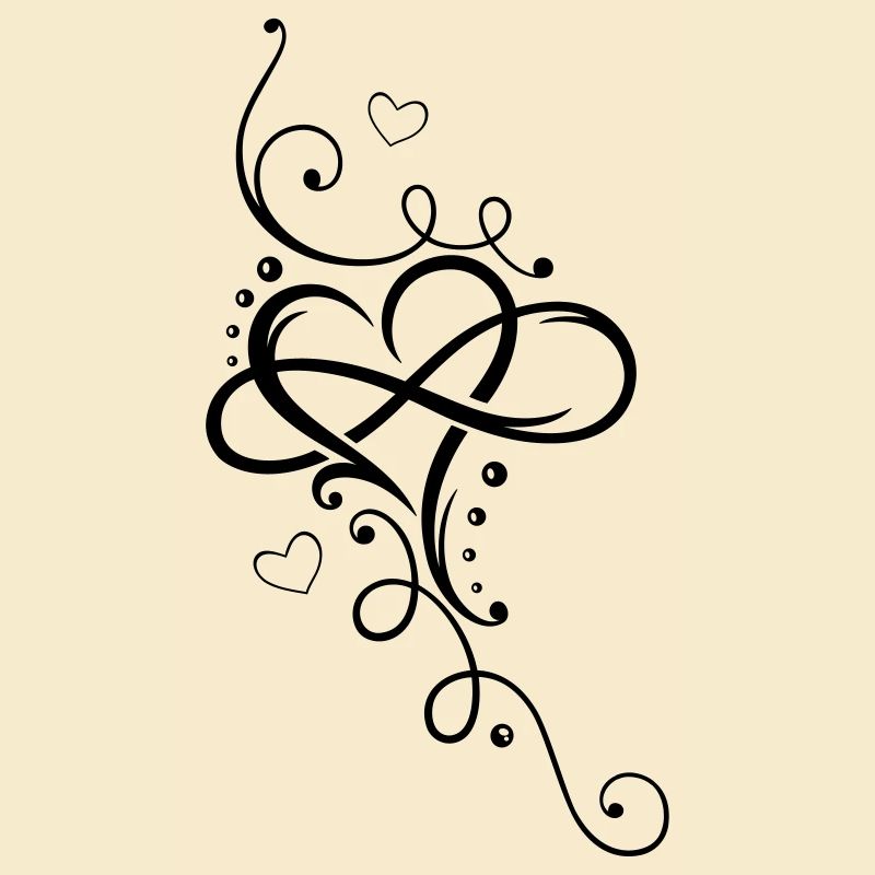Herz, Unendlichkeit, heart, infinity