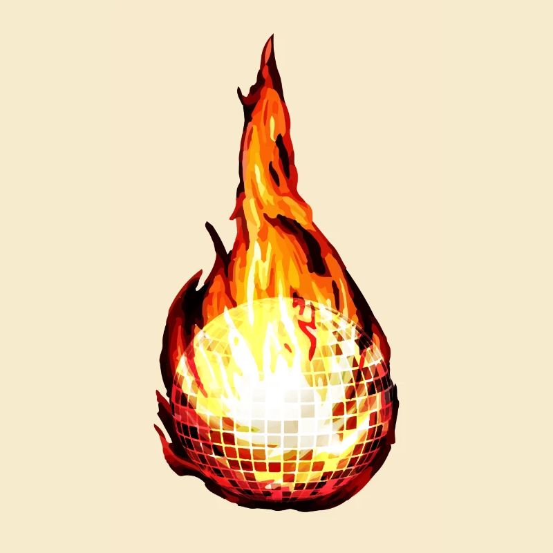 Feuerball Disco Kugel