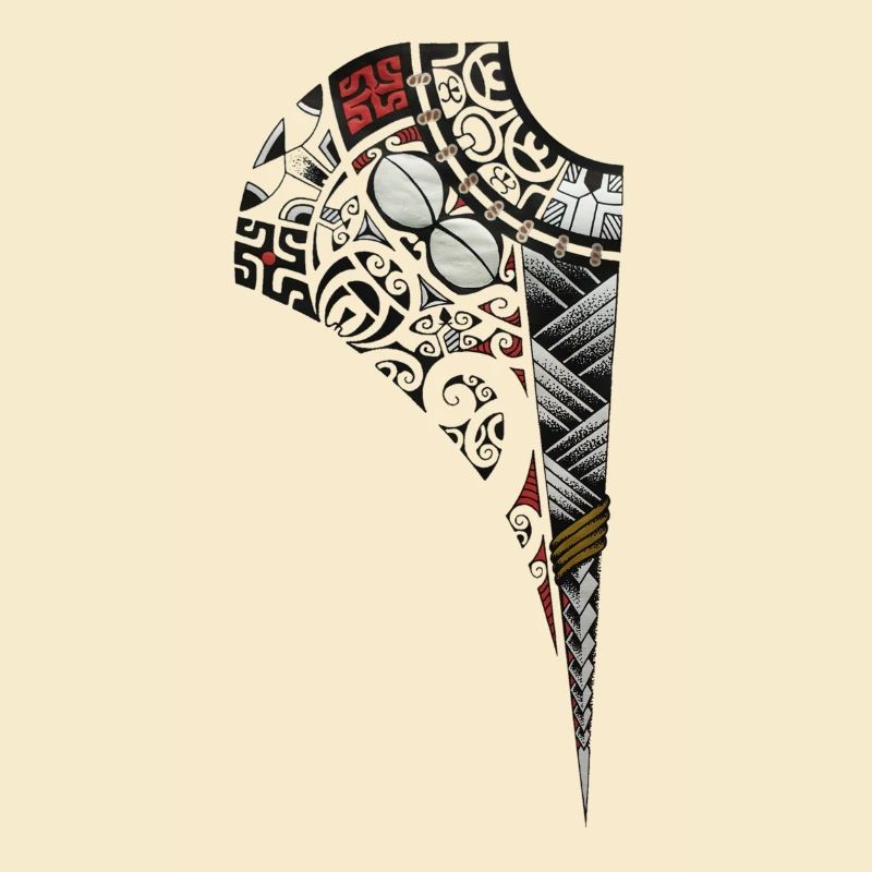 Polynesia tattoo design "CedMa"