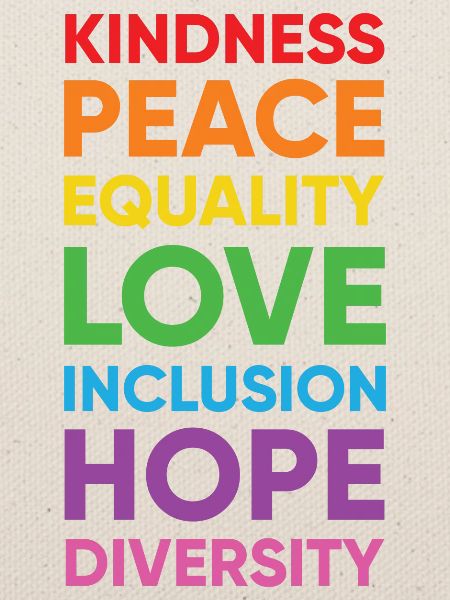 Human Peace Equality Kindness Diversity