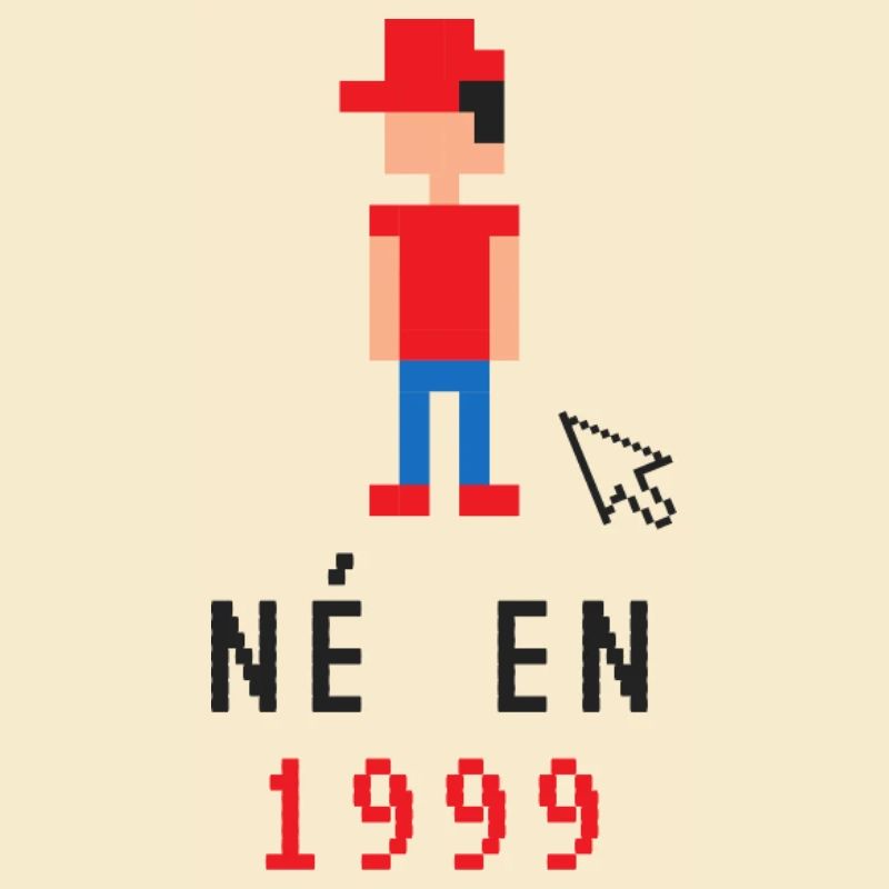 Né en 1999 pixel geek