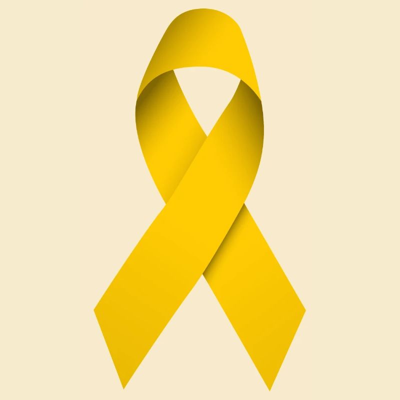 Conception du ruban de solidarité jaune