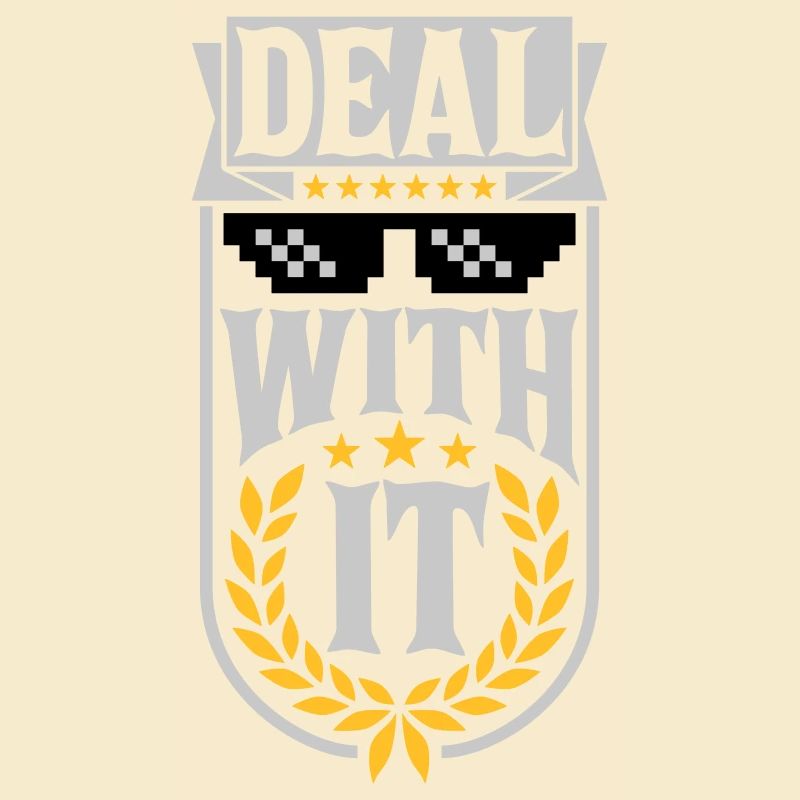 Deal with it Laurel Wreath