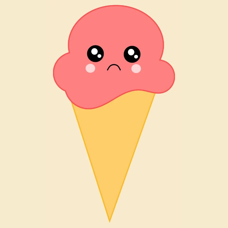 Eis Eiscreme Erdbeereis