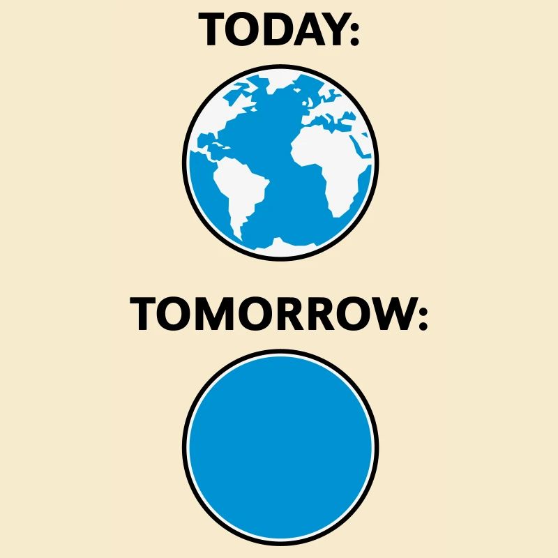 Today – Tomorrow / Globe (Climate Change / 3C)