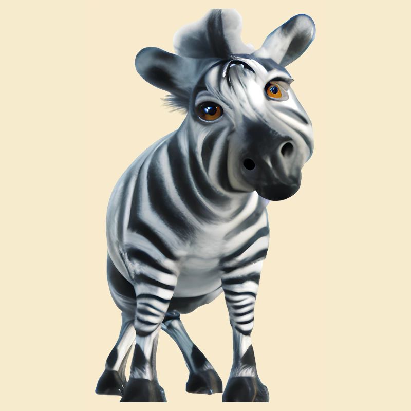 Niedliches Zebra Design