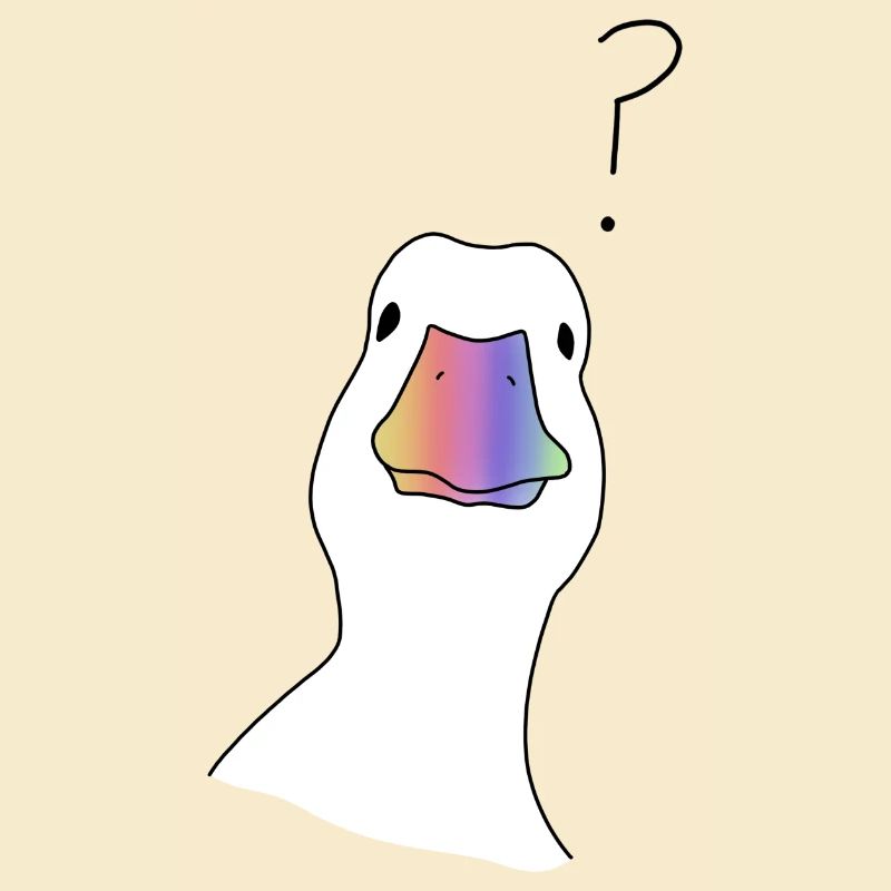 Ente Regenbogen Version