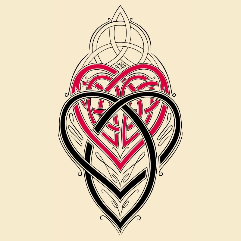 Nœud de noix Trinity Symbol Triqueta Triquetra