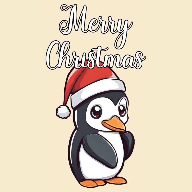Pingouin de Noël
