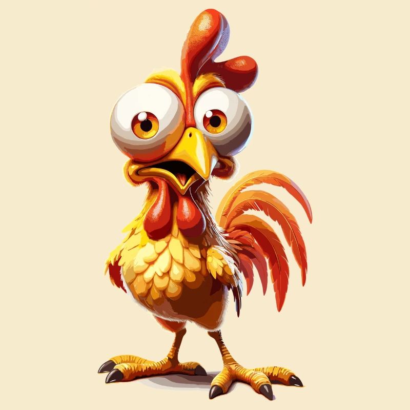 Drôle De Poulet Poulet Drôle Image