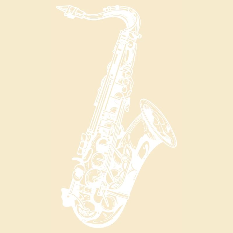 Saxophon Skizze