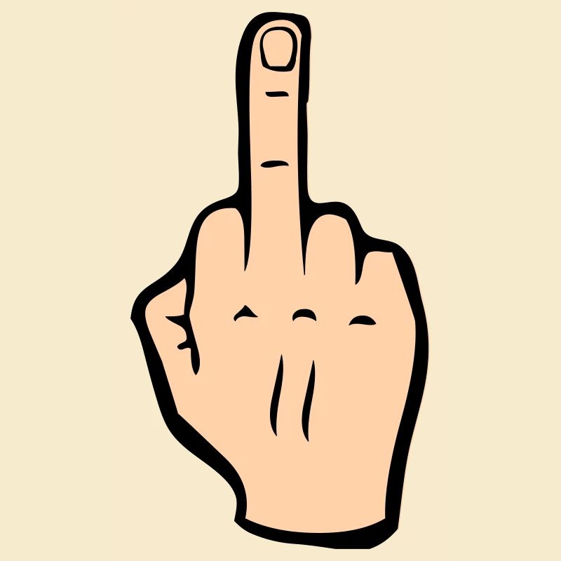 Middle finger