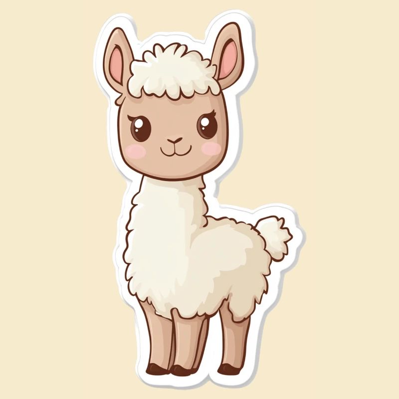 Lama Alpaka Llama Tier Geschenk