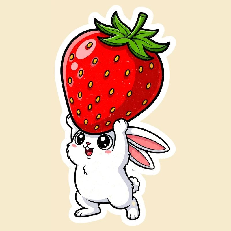 Strawberry and Rabbit