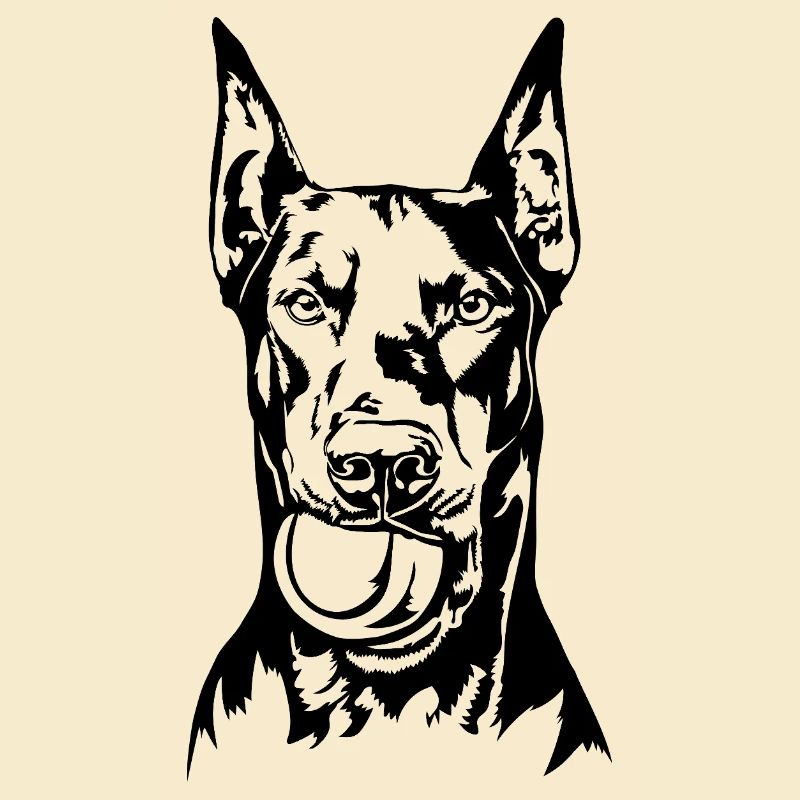 Dobermann Ball Balljunkie Hunde Wilsigns