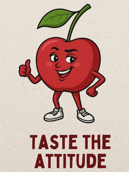 Apfel mit Attitüde Motiv