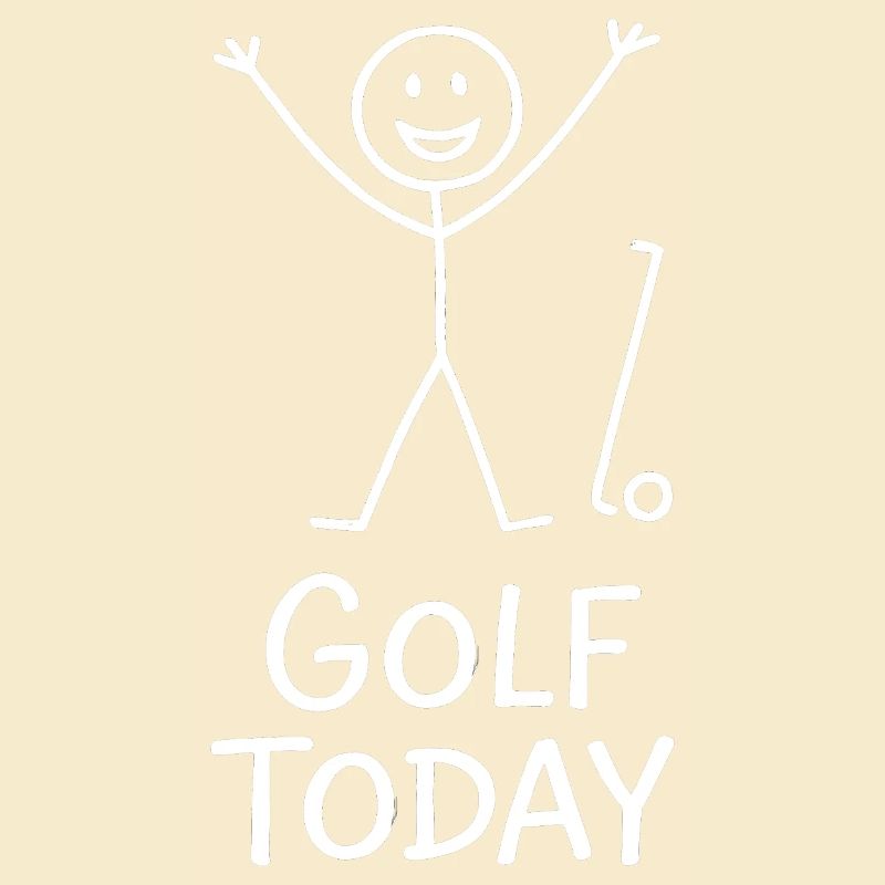 Golf Today Golfer Humor Gift Idea Golfer