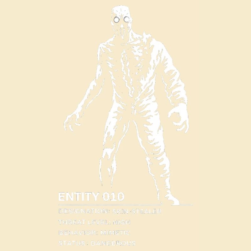 Backrooms Entity 010 white