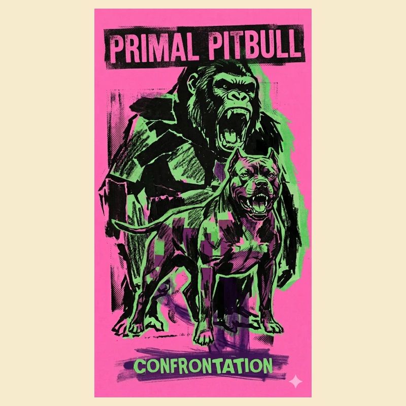 Primal Pitbull Konfrontation