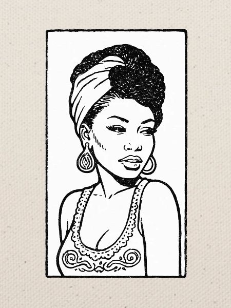 Black female portrait #1