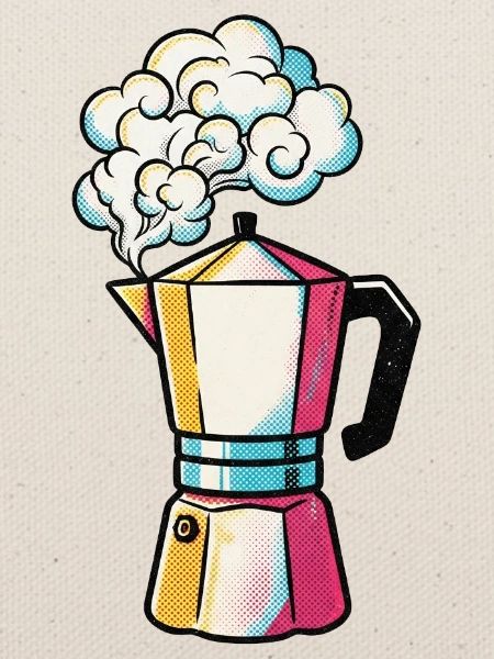 Moka Rainbow Pop Art