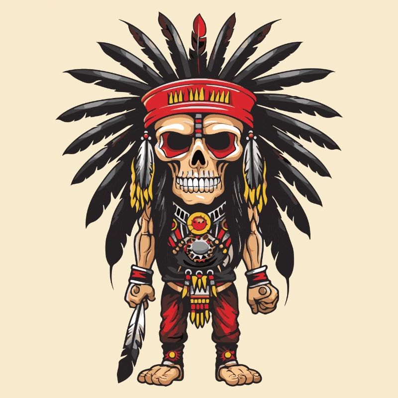Apache Indian Skeleton